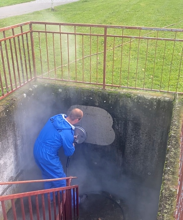 Wandfl�chenreiniger f�r Hei�- und Kaltwasser-Hochdruckreiniger